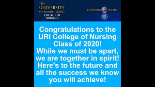 URI College of Nursing Graduation video