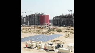 Al Jada is powered using Enerwhere’s advanced solar-battery-diesel hybrid MV microgrid system