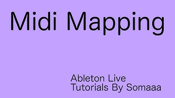MIDI Mapping In Ableton Live / DJing in Ableton Basic Setup
