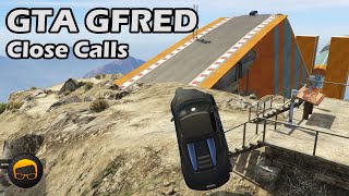 Close Calls On Stuntfred - GTA 5 Gfred №57
