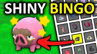 Shiny Hunting, But With A Bingo Board!