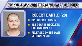 Yorkville Man Arrested on Arson Charges
