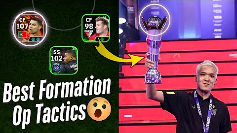 FIFAe World Cup Champion JXMKT Formation | Best Long Ball Counter Formation eFootball 2026