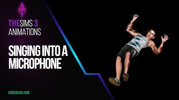 Sims 3 Animation Pack - Stop the disco | Singing Into the Microphone | Free Download