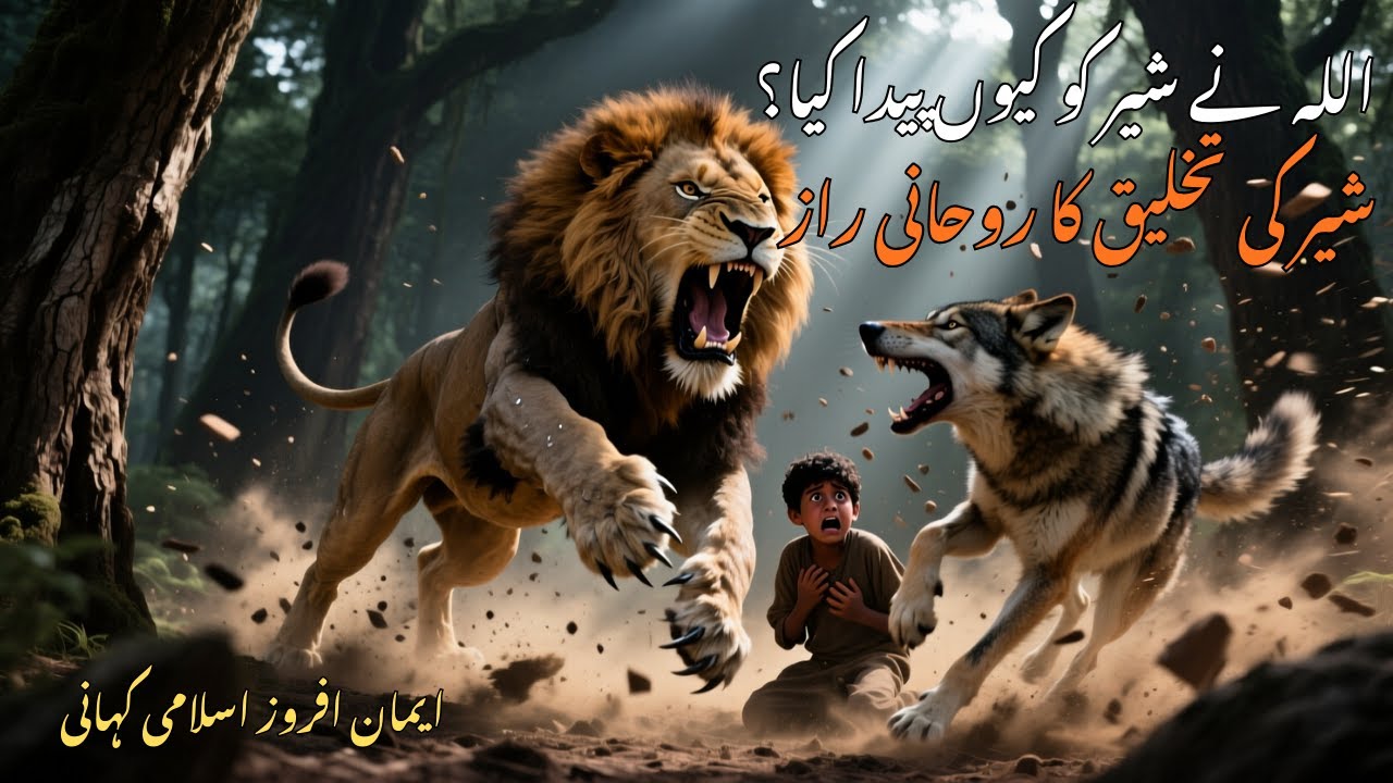 Allah ne sher ko kyon paida kiya hai | angry lion attack in wolf | Lion videos cartoon | Swift Ops |