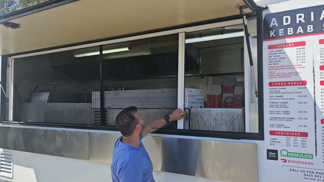 retractable fly screen caravan fly screen