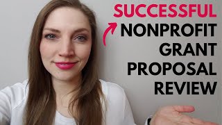 Nonprofit Grant Writing: Successful Proposal Example Reaction!