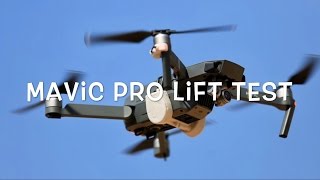 Mavic Pro lift testing