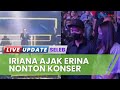 Iriana Joko Widodo Ajak Erina Gudono Nonton Konser Ari Lasso, Duduk Bersebelahan di Tribun Penonton