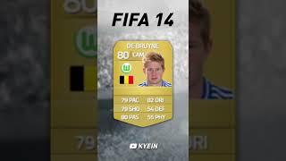 Kevin De Bruyne - FIFA Evolution (FIFA 10 - FIFA 22)