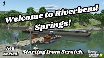 STARTING FROM SCRATCH IN RIVERBEND SPRINGS |NEW SERIES| Farming Simulator 25 | EP.1 #letsplay #fs25
