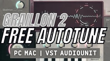 Free Autotune  | GRAILLON 2 | All features explained | VST AU Download
