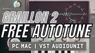 Free Autotune  | GRAILLON 2 | All features explained | VST AU Download