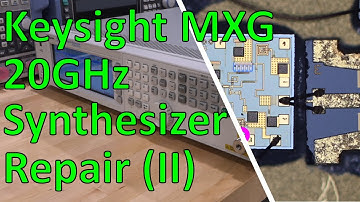 TSP #213 - Keysight 20GHz MXG Analog RF Signal Generator Teardown, Repair & Analysis (Part 2)