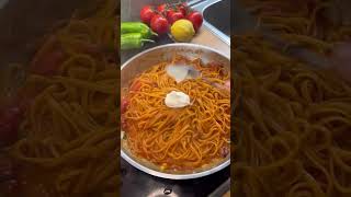 Easy Creamy Cheese Pasta 🥰😋#easyrecipe #tagesrezept #pasta #cooking #inspiration #fyp #goodvibes