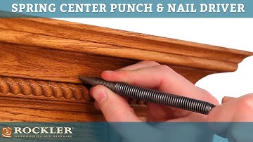 Spring Tool Set - Center Punch and Finishing Nail Driver