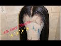 Plucking 6x6 Lace Closure || Hair from HairSnstn || Assalaxx__