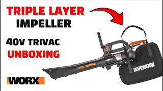 Triple Metal Impeller WORX 40v TriVac worx WG588 worx wg588.1 worx wg588.9