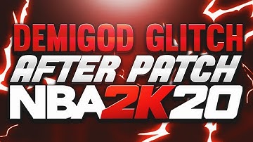 NEW DEMIGOD GLITCH AFTER PATCH & HOTFIX! INSTANT 99 OVERALL MAX BADGES AND ATTRIBUTES! ( NBA 2K20 )