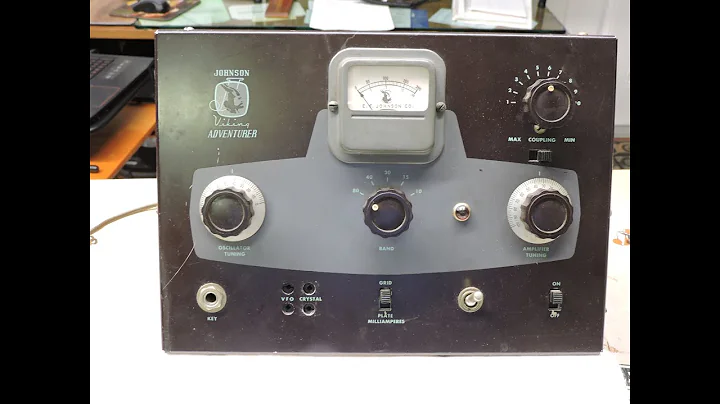 HAM TRANSMITTER ,JOHNSON VIKING RIG  RESTORE AND TROUBLE SHOOT