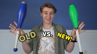 My First VS. Current Juggling Props