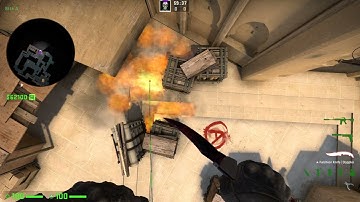 Mirage - CT - Molotov - A site - Jungle - Default & Firebox