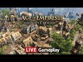 LIVE 🔴 Age Of Empires III Definitive Edition  - Gameplay