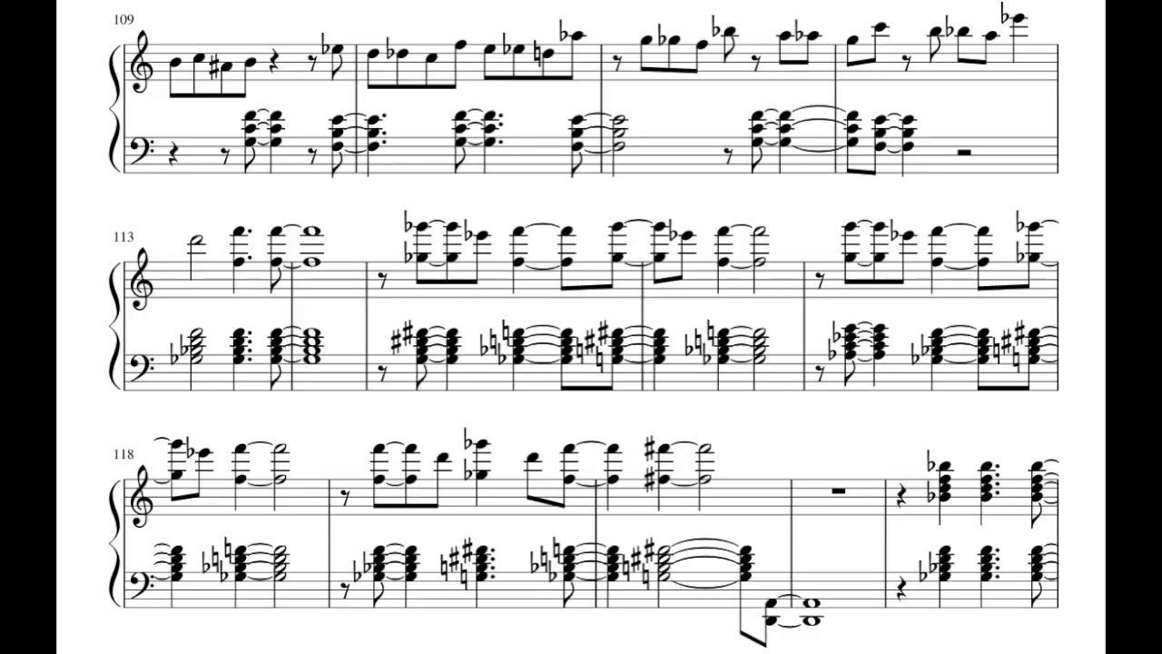 Transcription of Pete Johnstone’s Solo on Transformation