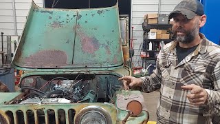 willys jeep engine swap!  Final edition