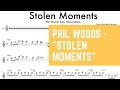 Phil woods  stolen moments alto saxophone solo transcription