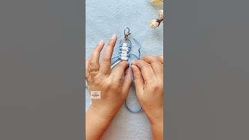Macrame Keychain New Pattern | #keychain #shorts #viral #youtubeshorts #macrame #keyring #handmade