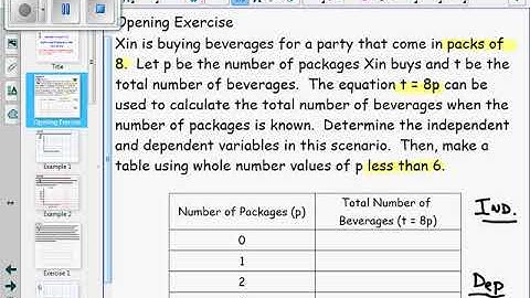 Mod 4 Lesson 32 Opening Exercise and Example 1