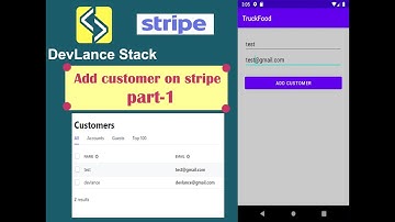Add customer on stripe in android | stripe tutorial part-1