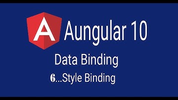 6- Angular 10 Style binding by Examples