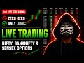Live Trading Nifty50 Banknifty Sensex | Order Flow Trading 25 May #livetrading #nifty #orderflow