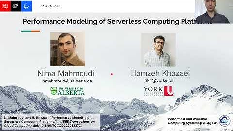 Performance Modeling of Serverless Computing Platforms - CASCON2020 Workshop on Cloud Computing