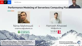 Performance Modeling of Serverless Computing Platforms - CASCON2020 Workshop on Cloud Computing