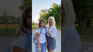 Primo Giorno Di Scuola Di Maya - Famiglia Caló