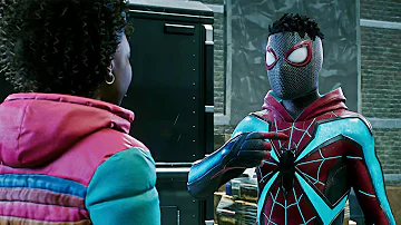 Miles Morales saves Hailey and asks her out on a date