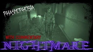 Phasmophobia | Sunny Meadows Restricted | Solo | With Commentary | Nightmare | Ep 74