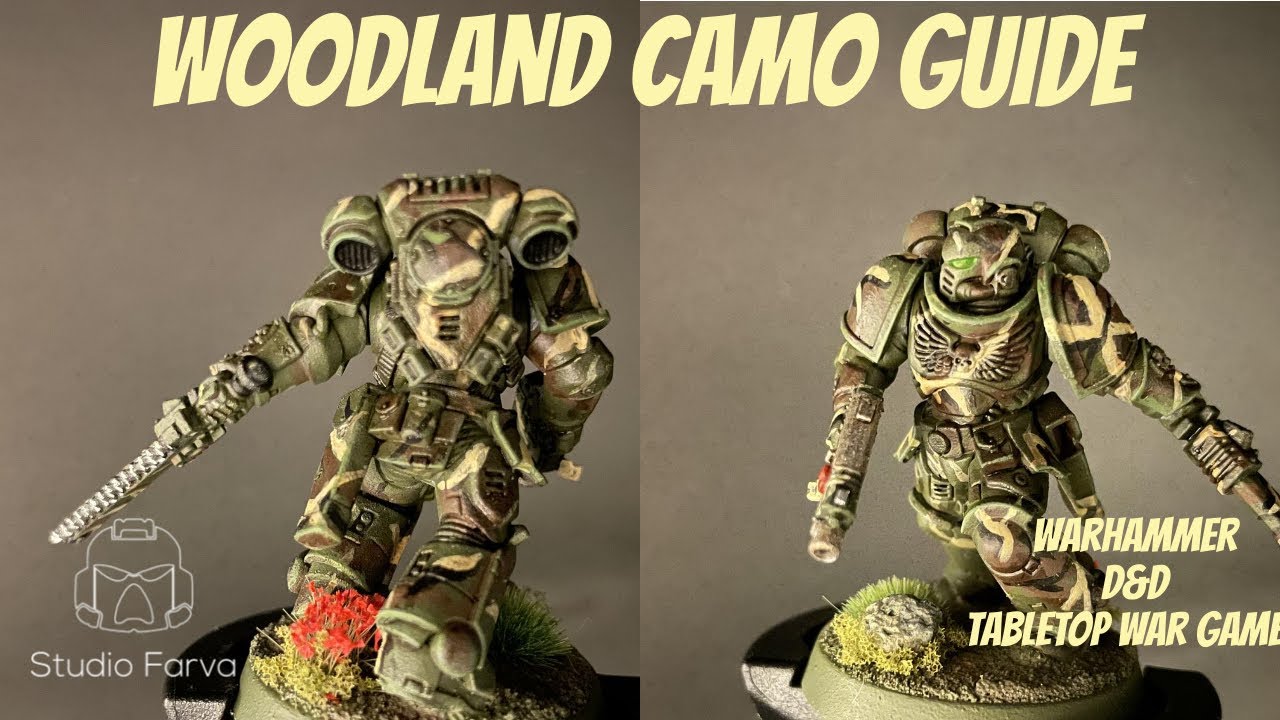 DIY Woodland Camo Painting Guide For Warhammer Minis YouTube Maxresdefault