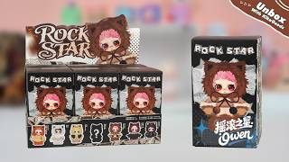 Unboxing Owen Rock Star Series Plush Blind Box #kikagoods #unboxing #blindbox #asmr #kawaii