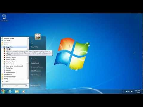 Installing Windows 7 Games