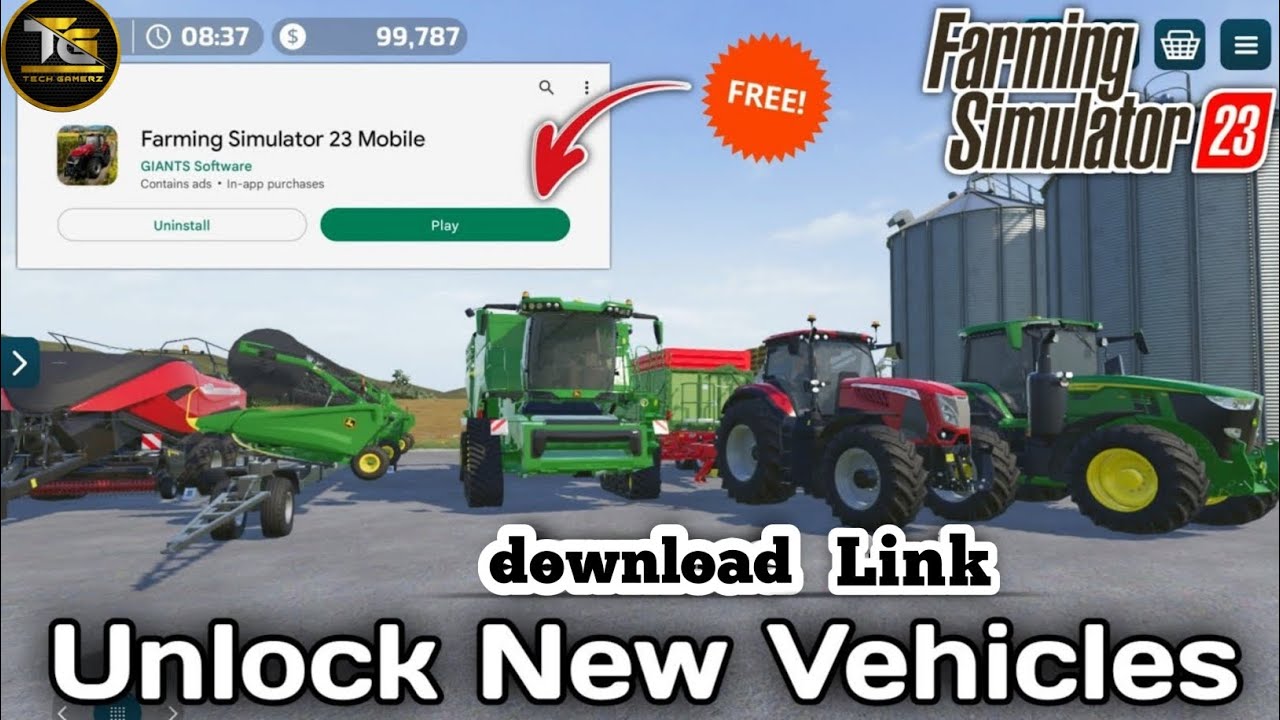 Farming Simulator 23 Mobile APK ( Download OBB Install Tutorial ) - Farming  Simulator 23 APK Android 