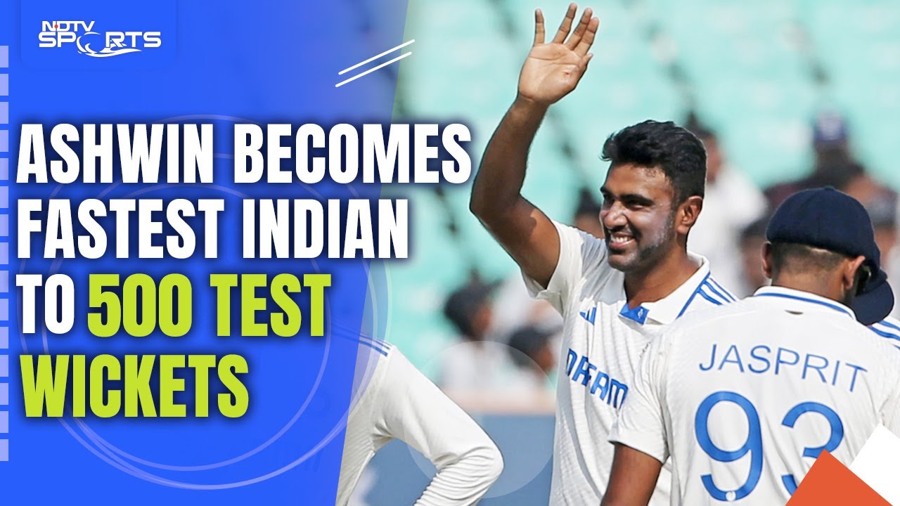 Ravichandran Ashwin Enters History Books By Reaching 500 Test Wickets ...