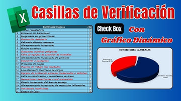 Cómo Crear Lista de Verificación "CHECK LIST" con Gráfico Circular Dinámico  en Excel