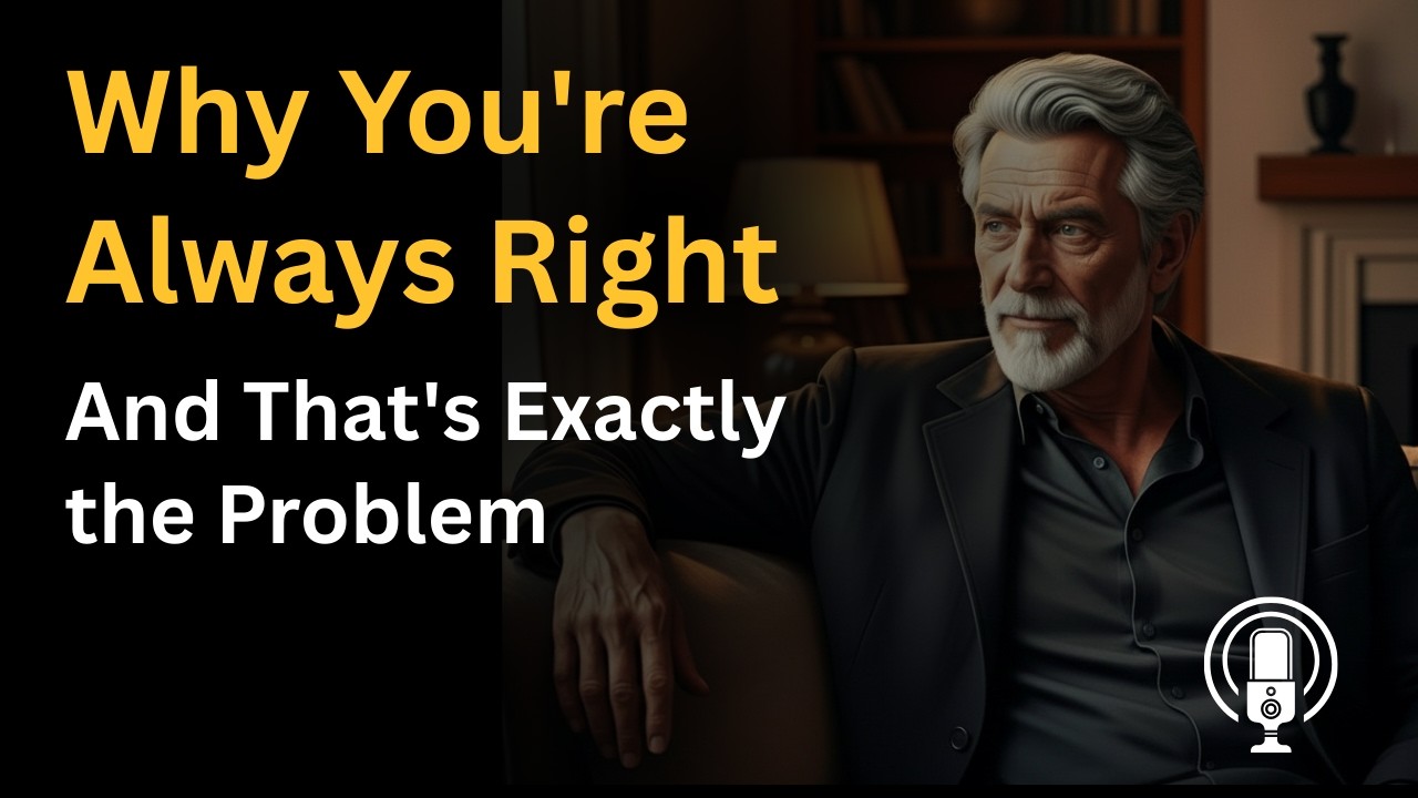 Why You're Always Right — And That's Exactly the Problem