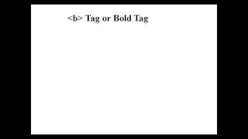17. Bold Tag | b tag in HTML | Hindi