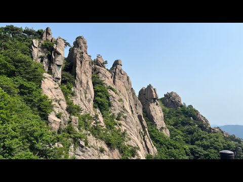 월출산 (전남 영암군) 천황사주차장~바람폭포~천황봉~구름다리 #Wolchulsan National Park#mountains