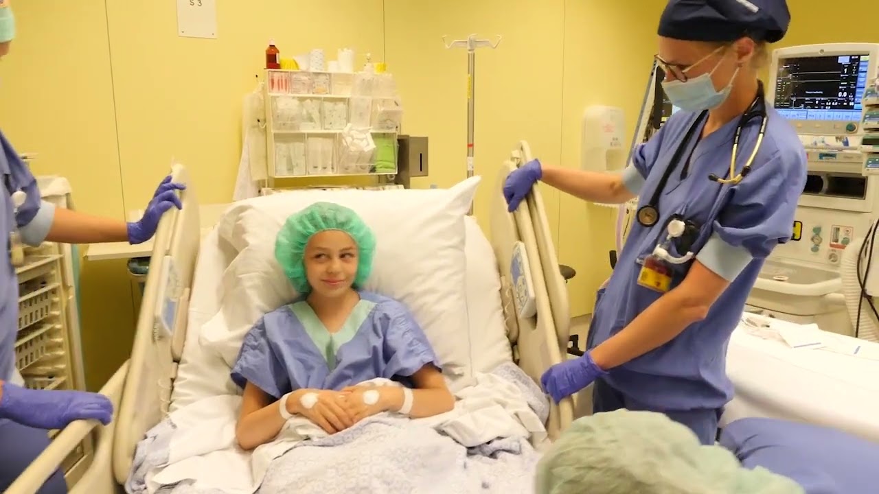 Als je naar het dagcentrum komt voor een operatie en dezelfde dag weer naar huis mag.